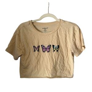 Butterfly Cropped Top